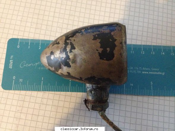 AJUTOR pentru identificare - o carcasa de alama probabil de la un semnalizator - Coltul Tehnic