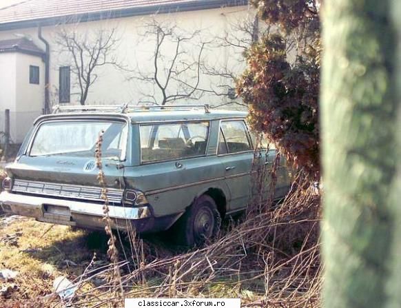 AMC Rambler Abassador Wagon - Multe ornamente cromate! - Vanatoarea de epave