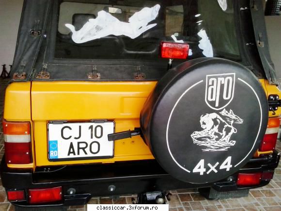 ARO 10.1 la Cluj - Realizare a treia lampa de stop - Prezentare masini