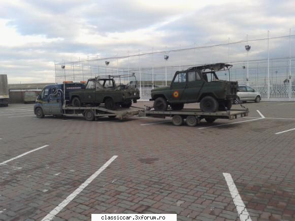 ARO 240,UAZ 469B din 1973 - Am fost la cumparaturi de Craciun :) - Prezentare masini