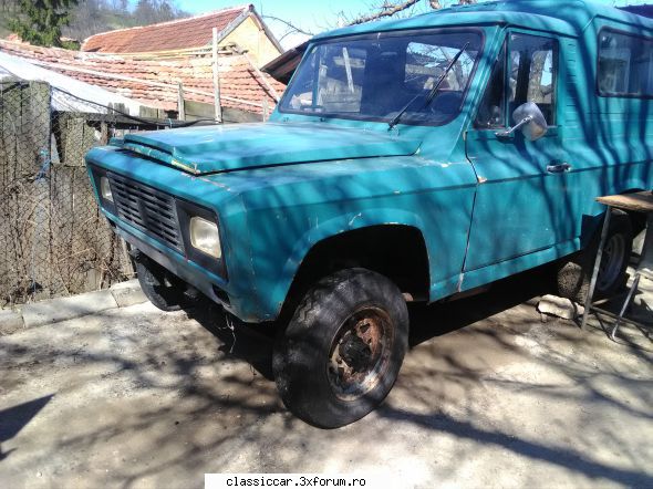 ARO 243 an 1987 - asa arata fata,nu mai sta in bot - Prezentare masini