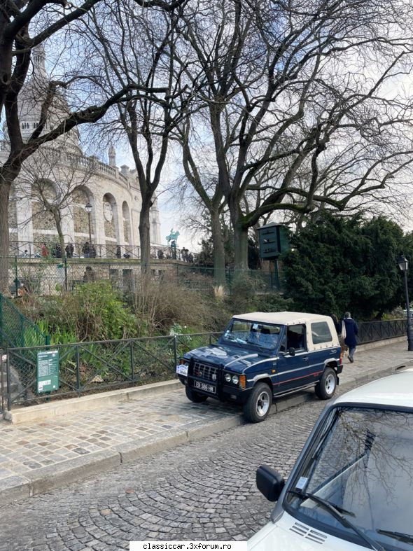 ARO Trapeurs - Traversarea de iarna a Parisului 2025 Montmartre - Prezentare masini