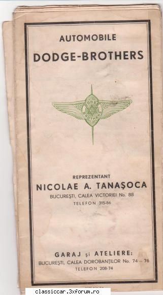 AUTOMOBIL CLUB REGAL ROMAN din 1935 - Prinzinger - File de istorie