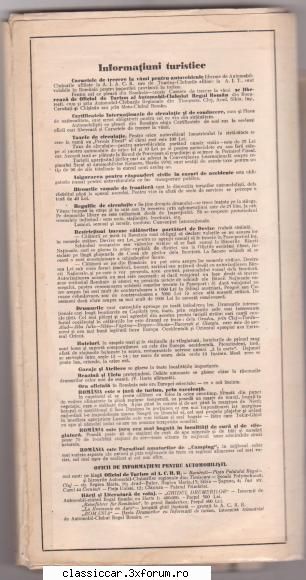 AUTOMOBIL CLUB REGAL ROMAN din 1935 - Prinzinger - File de istorie