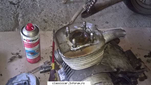 Actiunea ,,Mobra'' - Il las sa ,,lucreze'' deruginolul . Sper sa nu - Reconditionari si Restaurari