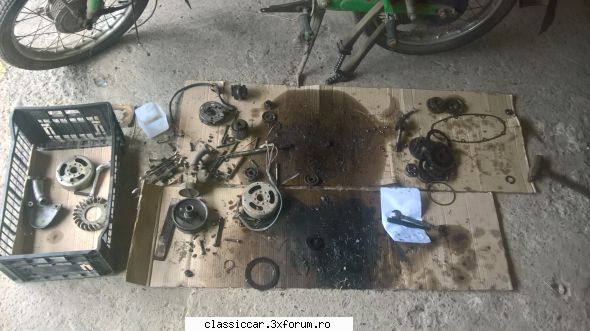 Actiunea ,,Mobra'' - A ramas dezastru . Resturile a inca doua motoare - Reconditionari si Restaurari