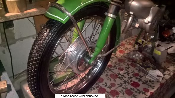Actiunea ,,Mobra'' - Incepe sa mai semene a motoreta - Reconditionari si Restaurari