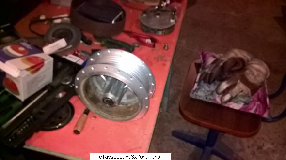 Actiunea ,,Mobra'' - Pana la urma am rezolvat si cu butucul. Vopsea pt - Reconditionari si Restaurari