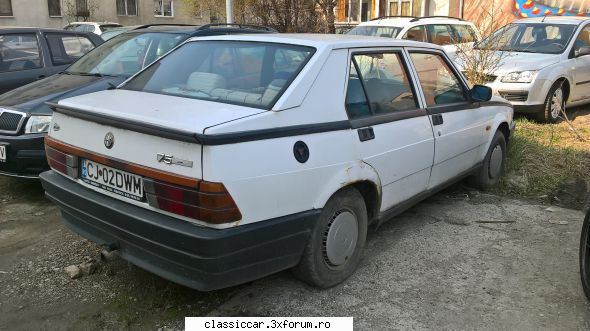 Alfa Romeo 75 2.0 - Ti-am zis eu atunci, sa nu o vinzi .... Faza buna - Reconditionari si Restaurari