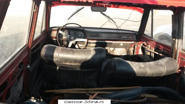 Alfa Romeo Giulia Super 1965 "Julieta" - interiorul e de refacut....... dar - Reconditionari si Restaurari