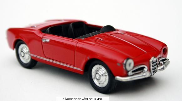 Alfa Romeo Giulietta Spider - Frumoase masini.Am si eu una,dar mai mica si - Am vazut prin Cluj-Napoca