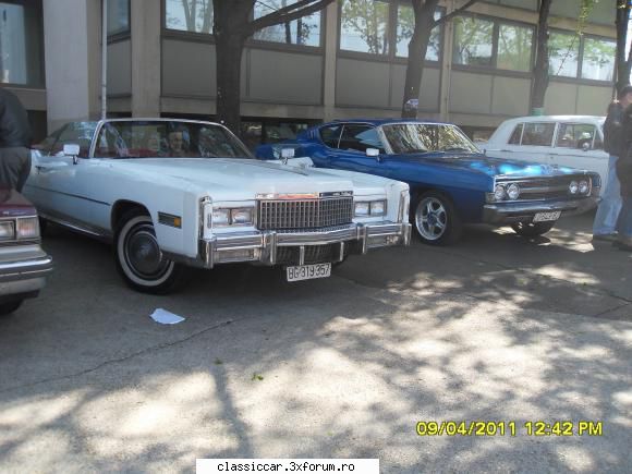 Am reprezentat Romania la BELGRAD - Cadillac Eldorado si Ford Torino - Arhiva evenimente 2011