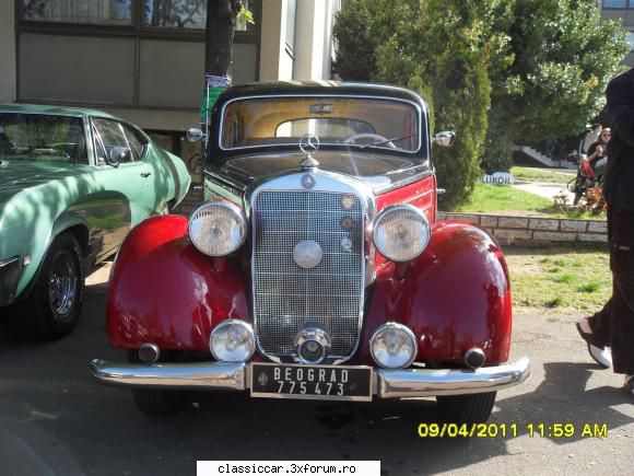 Am reprezentat Romania la BELGRAD - mercedes S klasse - Arhiva evenimente 2011