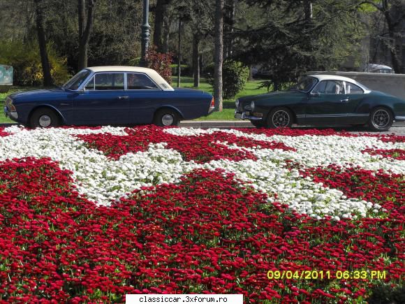 Am reprezentat Romania la BELGRAD - in fata Parlamentului... multe flori - Arhiva evenimente 2011