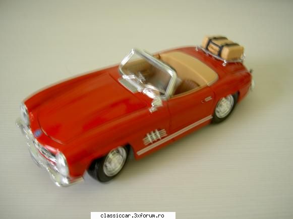 Am si eu 3 bucati - Mercedes 300sl decapotabil (Burago) - Modelism si machetute