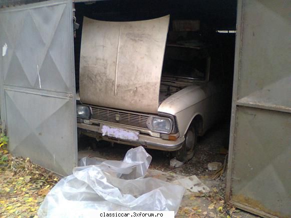Am vazut in Iasi - Moskvich 412 din 1974, 63800 km, are rezerva - Am vazut prin Romania