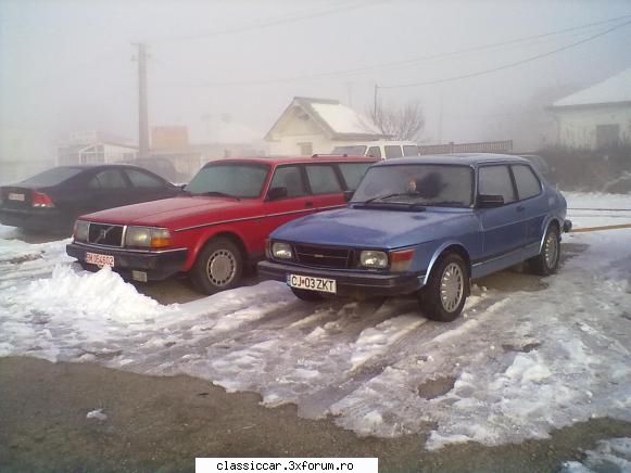 Am vazut in ORADEA si SATU MARE - fratii suedezi! VOLVO si SAAB - Am vazut prin Romania