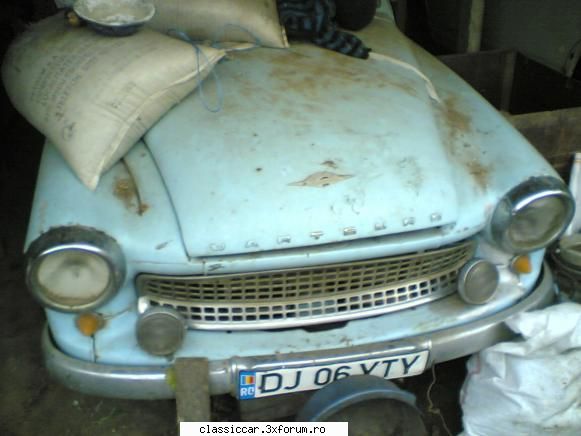 Am vazut prin Bechet - Un Wartburg din 1965.Masina este inmatriculata,in - Am vazut prin Romania