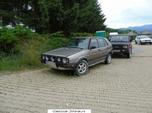 Am vazut prin Bistrita - volkswagen golf 2 country - Am vazut prin Romania