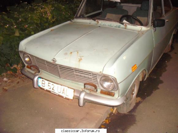 Am vazut prin Bucuresti - Opel Kadett A Coupe la mine in zona - Am vazut prin Romania