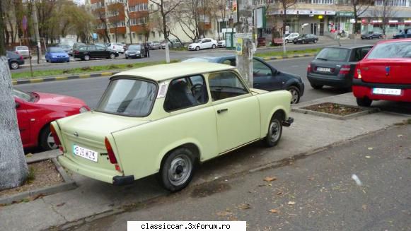Am vazut prin Bucuresti - un trabant ,de data asta intretinut bine - Am vazut prin Romania