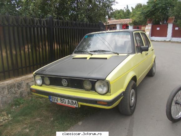 Am vazut prin Costinesti - golf 1 cu 4 faruri - Am vazut prin Romania