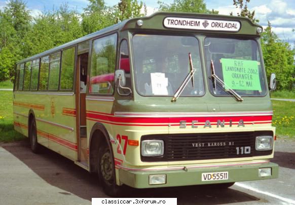Am vazut prin Craiova - Scania B 110 , an 1973 . Sigur , asta din pozele - Am vazut prin Romania