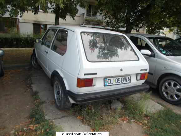 Am vazut prin Craiova - Golf 1, ca tot e de legenda - Am vazut prin Romania