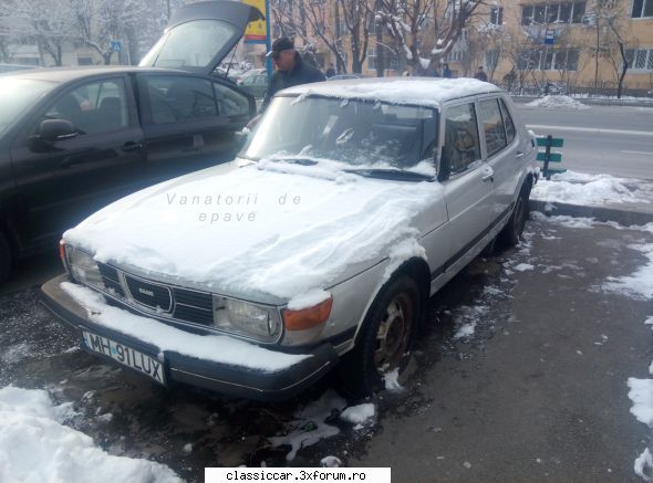 Am vazut prin Craiova - un Saab frumos dar abandonat - Am vazut prin Romania