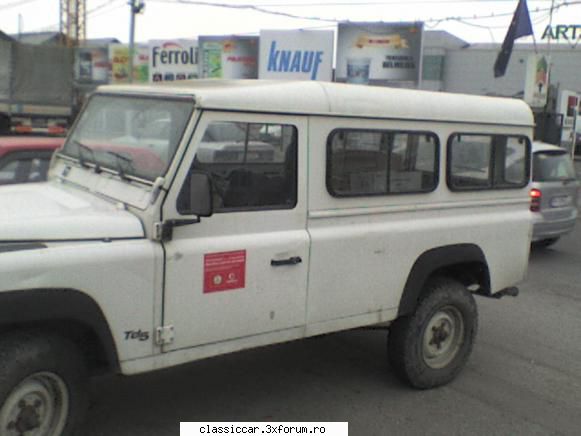 Am vazut prin Ploiesti - Land Rover-doar o poza ca venea prop - Am vazut prin Romania