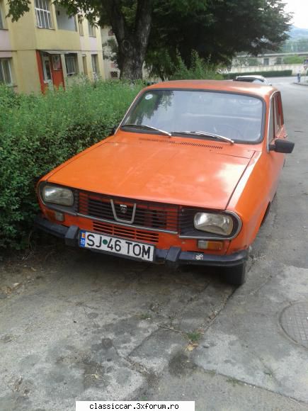 Am vazut prin Salaj - De la Zalau o Dacia 1300,Arata super portocaliul - Am vazut prin Romania
