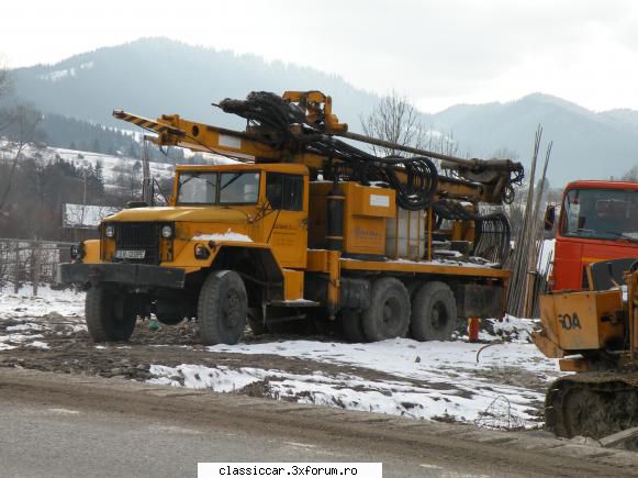 Am vazut prin jud. Suceava - Un camion cu instalatie de foraj sau asa ceva - Am vazut prin Romania