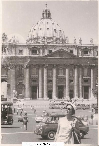 Amintiri... - calatori romani la Roma , in 1969 . Fiat multipla - File de istorie