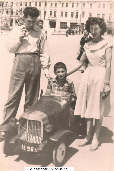 Amintiri... - motoreta de jucarie 1956 PL - File de istorie