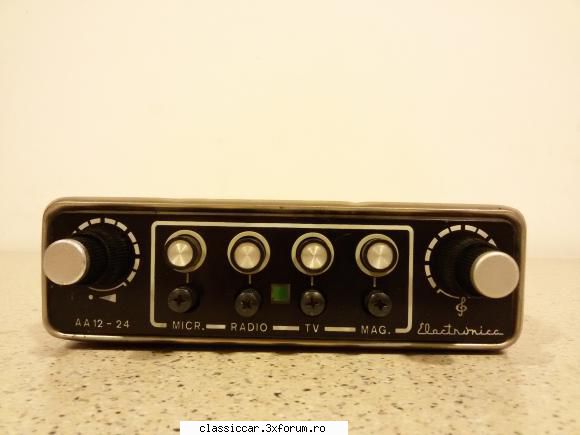 Amplificator auto rom�nesc foarte rar - V�nd un amplificator rom�nesc fabricat - Vanzari  piese si accesorii