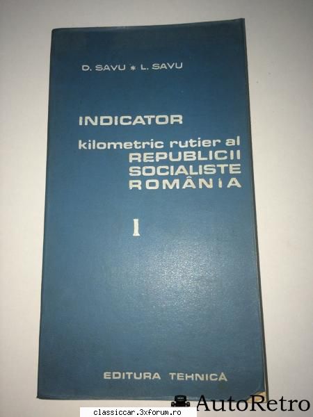 Anticariat AutoRetro - 3. Indicator kilometric rutier al - Vanzari- cumparari carti si reviste auto