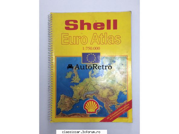 Anticariat AutoRetro - A1 Euro Atlas Shell, 40lei doar pentru - Vanzari- cumparari carti si reviste auto