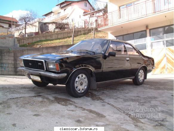 Anunturi de la Sirbi - Asta-i faina . Opel rekord 1700 coupe, an euro - Anunturi vazute pe net