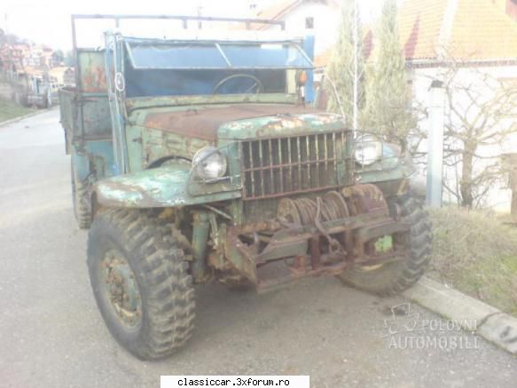 Anunturi de la Sirbi - Dodge , 1500 euro , an 1954 diesel - Anunturi vazute pe net