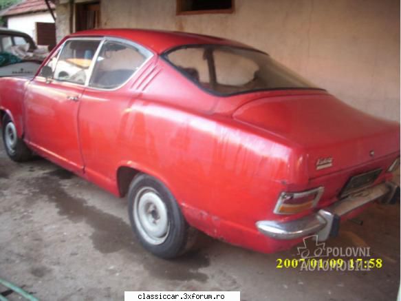 Anunturi de la Sirbi - Un Kadett B ieftin 900 euro , an 1969 , rar - Anunturi vazute pe net
