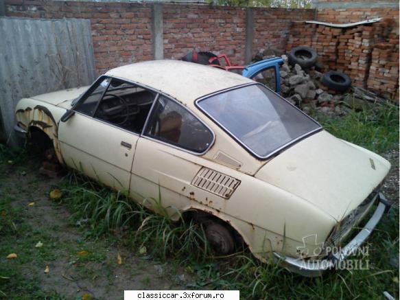 Anunturi de la Sirbi - O Skoda Coupe an 1975 , S110 pret negociabil - Anunturi vazute pe net