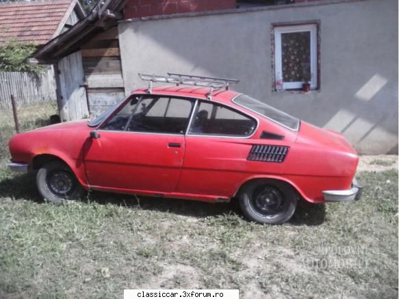 Anunturi de la Sirbi - Pentru cine isi doreste o Skoda 110 coupe , la - Anunturi vazute pe net