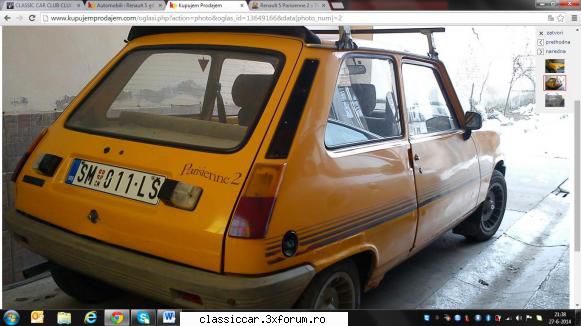 Anunturi de la Sirbi - Renault 5 GTL cmc vopsea originala. Pe site-ul - Anunturi vazute pe net