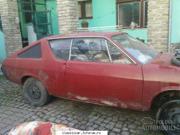 Anunturi de la Sirbi - Un cadavru de Renault 17, cu acte 600 EUR, fara - Anunturi vazute pe net