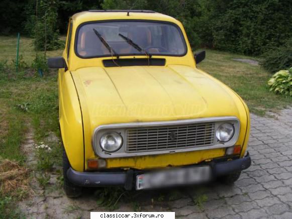 Anunturi din Ungaria - R4 GTL, din 1983. Cu acte. Necesita - Anunturi vazute pe net