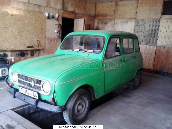 Anunturi din Ungaria - RENAULT 4 ADATLAP V�tel�r: Ft �r (EUR): 1.702 EUR - Anunturi vazute pe net