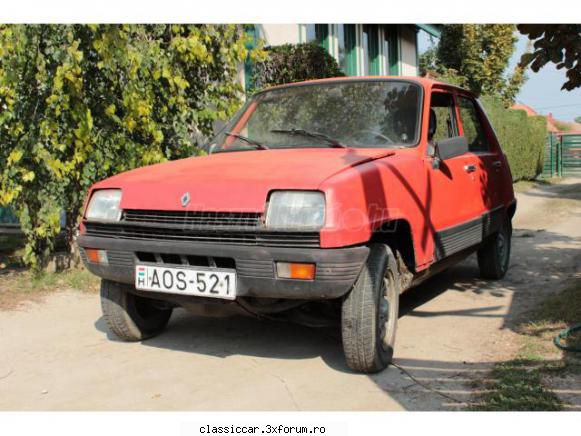 Anunturi din Ungaria - RENAULT R 5 1.1 GTL ADATLAP V�tel�r: 50.000 Ft �r - Anunturi vazute pe net