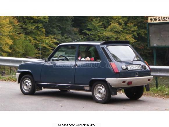 Anunturi din Ungaria - RENAULT R 5 1.1 TL ADATLAP V�tel�r: Ft �r (EUR) - Anunturi vazute pe net