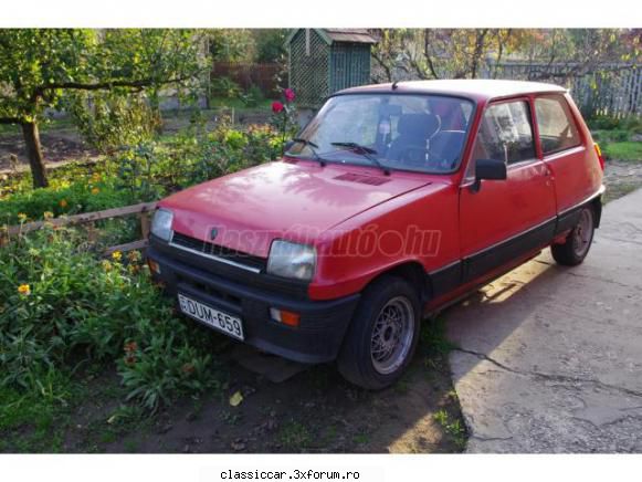 Anunturi din Ungaria - RENAULT R 5 1.1 GTL ADATLAP V�tel�r: 99.000 Ft �r - Anunturi vazute pe net