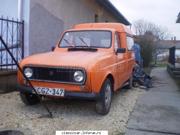Anunturi din Ungaria - RENAULT R 4 1.1 GTL r4f6 ADATLAP V�tel�r: Ft �r - Anunturi vazute pe net